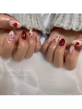 ビューティームーン(beauty moon)/ハート×ツイード*