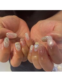 オーロラネイル