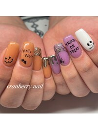 ハロウィンネイル