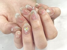 バーガンディ(BURGUNDY)/チークネイル