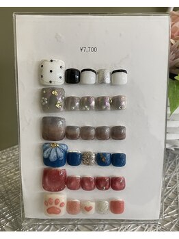 ティーエヌ 岸本店/フット定額デザイン¥7700