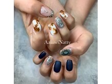 アラ ウィー ナッティー ネイル 北千住店(Aala wi Natty nail)の雰囲気（すべて手描きアートでパーツが苦手な方や爪が小さな方にも）