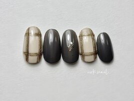 チェックネイル