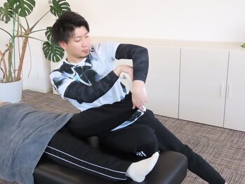 ウィズバディー(WithBuddy)/頭からつま先まで伸ばします。