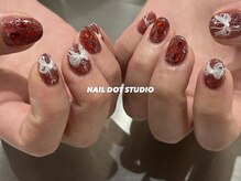 ネイルドットスタジオ 堺筋本町(NAIL DOT STUDIO)/クリスマスネイル