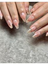 ラジャ(Rajah71.)/チークネイル×マグネットグラデ