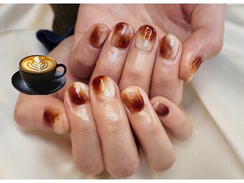 チェリー(Cherry)/【カフェラテネイル】