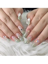 パステルカラー×星