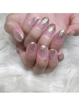 フラワーズ(Flowers)/ラメグラデーション