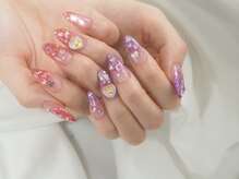 縁/ラメグラデーション