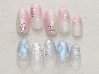 ネイルミックス 池袋店(Nail Mix)の写真/【4990円★プチトレンドコース(60分)】選べる最新デザインがオシャレ♪理想の指先を演出（新作6/1～）/池袋
