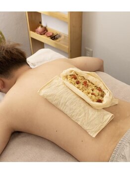 優沐/背&生姜温熱療法