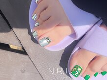 ヌル ネイル 新宿(NURU NAIL)/個性派/韓国個性派/フットネイル