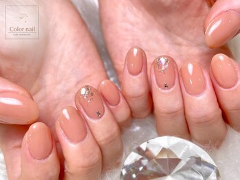 カラーネイル(Color nail)の写真/極上スペシャルネイルケア+保湿ハンドトリートメントで乾燥に負けない美しい指先へ◇フット角質ケアも◎