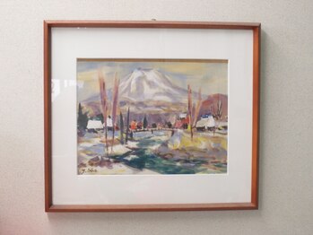 カイロプラクティック 大森整体院/院内の水彩画