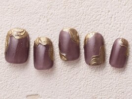 キレイめゴールドニュアンス