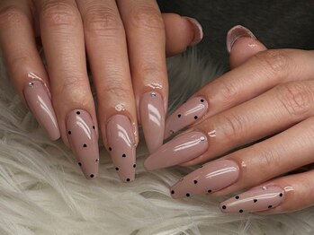 リールエム 高石店(Riru_M)の写真/時間がかかると思われている長さだしも、Riru_Mの時短長さだしなら90分仕上がり♪Artが映える指先に☆