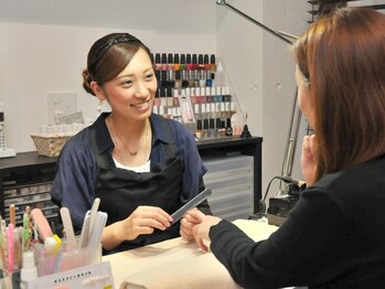 ヘアアンドネイル フラップ(hair&nail Flap)/◆施術風景◆