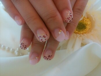 ウィズ フェリーク/ピンク×ヒョウ柄