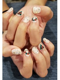 クリスマスツリーリース ドット