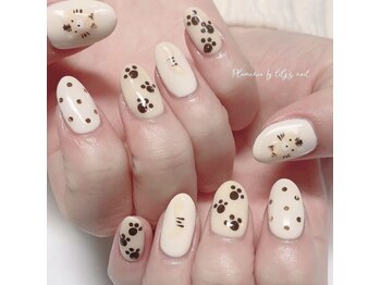 プルメリア バイ リリーズ ネイル(Plumeria By Lily's Nail)/定額アートジェルネイル¥5980～