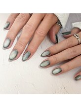 ミモザ(mimosa)/「鈴木限定」マグネットネイル