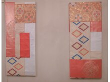 ドライヘッドスパQ/和モダンな帯アート！！