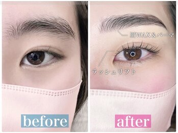 エクセレント パレード店/まつ毛パーマ&眉WAX