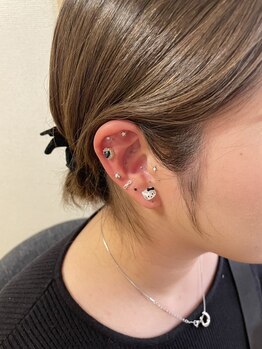 ヌナ(nuna)/耳ツボジュエリー♪