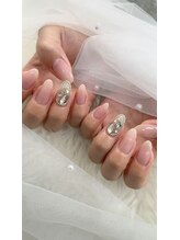 クレア(CLEA)/ワンホンビジューネイル