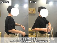 整体院 ワン(ONE)/初回施術による変化