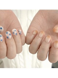 ドット×グラデーション