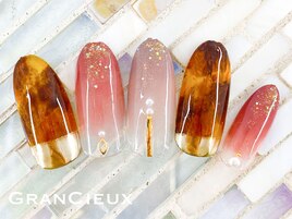 べっ甲×ミラー