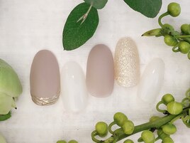 ジェルネイルDRYケア込￥9680