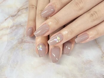 ディーネイル 京橋(D-nail)/立和名/美爪カラーで秋ネイル