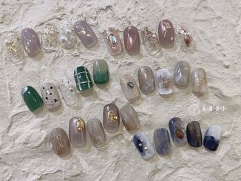 アンネ 東心斎橋店(ANNE)/12月限定メニューちぐはぐネイル