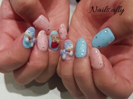 キャラクター×3D×ゆめかわ×冬