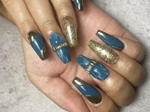 ジェムネイル(Jem Nail)/くすみブルー