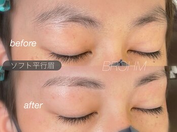ブローム 目黒店(BROHM)/似合わせソフト平行眉