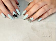 ネイル ドゥ 岡山駅前店(Nail Doux)/リボンネイル