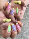 パステル×キャラネイル