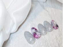 リベレ(LIBELLE)/フラワーネイル/夏ネイル