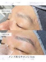 ユーフェム(U-fem)/モテ眉ブロウリフトスタイリング