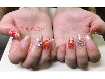 ネイルサロン ネイルクク 桑名駅前店(Nail KUKU)/フラワー