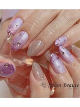 ネイルボーテ(Nail Beaute)/ワンカラー、ラメグラデーション