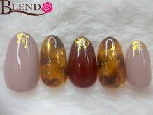 ブレンド 広尾店(BLEND)/べっ甲デザインアート