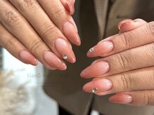 リアンスネイルヴィヴィッド 倉敷店(LianS nail ViViD)/グラデーション＋パーツ