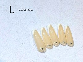 定額ネイルLコース　ハンド