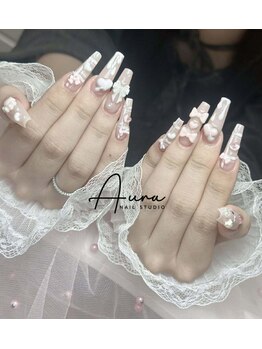 立体リボンネイル