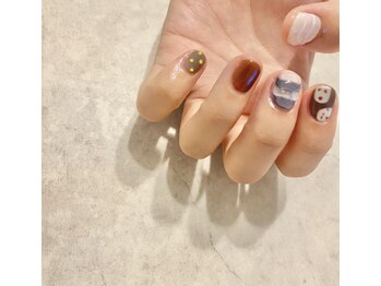 アテ(ate.)の写真/１ヶ月以内で付け替えオフ無料！フィルインで自爪をいたわりながら理想の指先を叶えるサロン♪